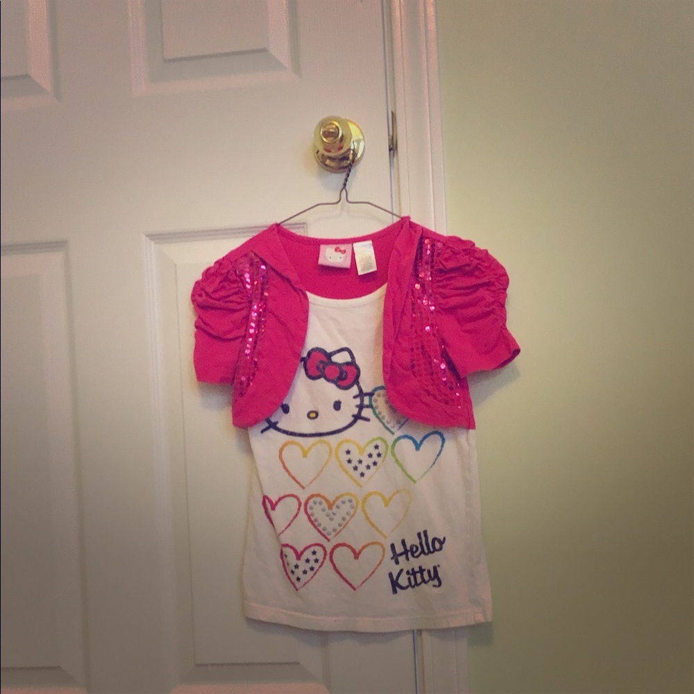 Girls Hello Kitty top